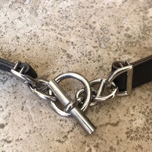 Hermes Belt; 70cm; Black Leather